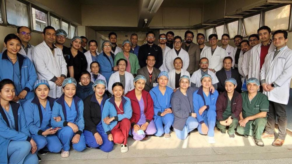 नेपाली चिकित्सकको संलग्नतामा त्रिवि शिक्षण अस्पतालमा कलेजो प्रत्यारोपण