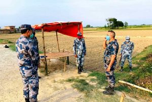 सीमाक्षेत्रको अपराध नियन्त्रणमा सशस्त्र प्रहरीले उच्च सतर्कता अपनाउने