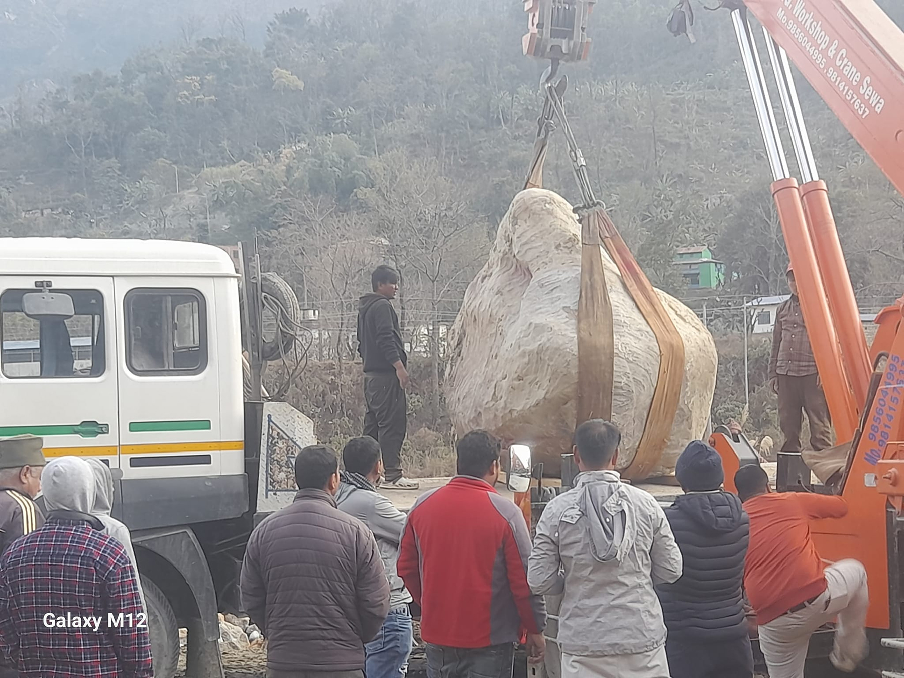 रौतहट लगिँदै कालीगण्डकीको पवित्र शिला