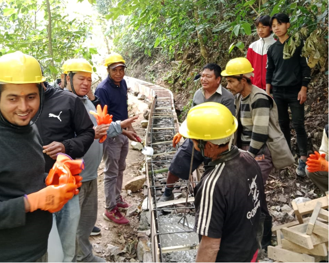 दुई करोड ३३ लाख लागतमा इलामको माङसेवुङमा एकैपटक चारवटा सिँचाइ आयोजना थालिए