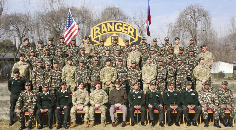 नेपाली र अमेरिकी सेनाको संयुक्त अभ्यास