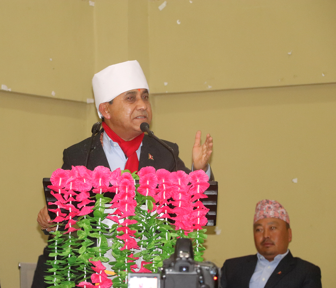 कांग्रेसले २०८४ को गीत गाउन आवश्यक छैनः महामन्त्री शर्मा