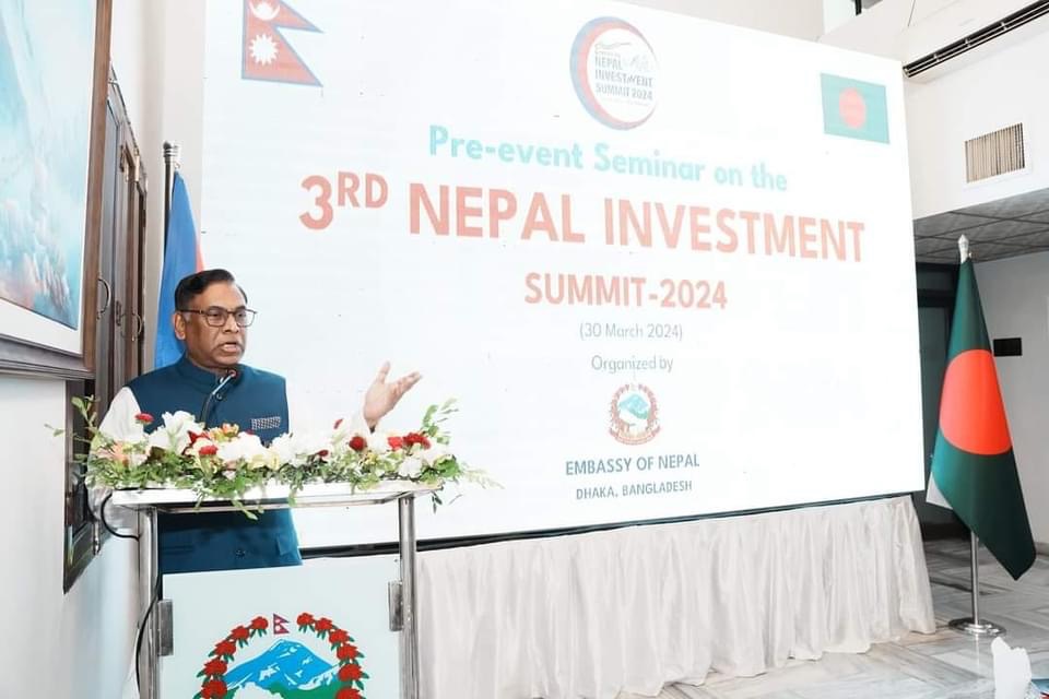 लगानीका माध्यमबाट दुई देशबीचको सम्बन्धलाई अझ सुदृढ तुल्याउन बङ्गलादेश इच्छुक