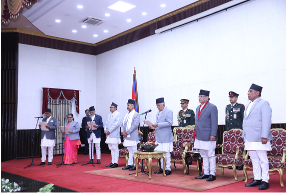 राष्ट्रपतिले गराए नवनियुक्त प्रदेश प्रमुखहरूलाई पद तथा गोपनीयताको शपथ