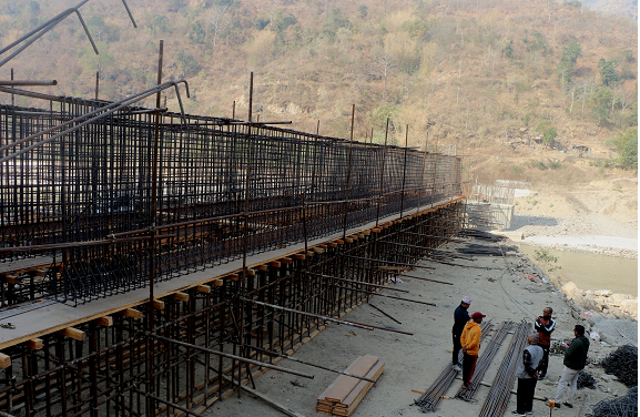 छ वर्षपछि सुनवालुवा पक्की पुल निर्माण पुनः थालियो