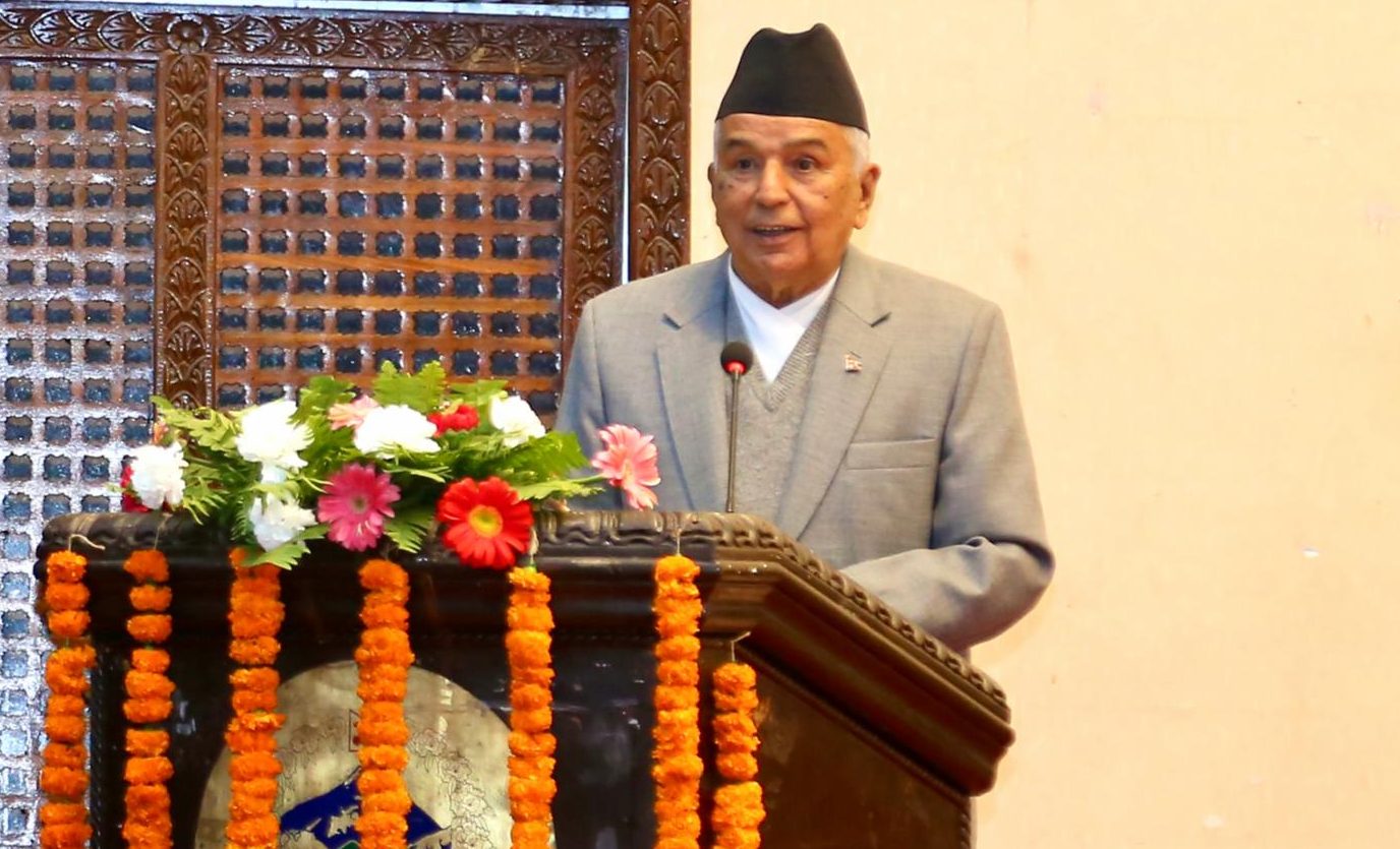 न्याय स्थापित गर्न घरपरिवारबाटै संस्कार र सोच परिवर्तन गर्नुपर्छ : राष्ट्रपति पौडेल