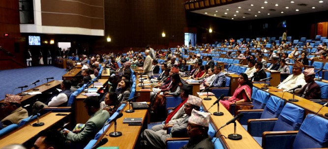 आर्थिक कार्यविधि तथा वित्तीय उत्तरदायित्व प्रतिस्थापन विधेयकमा समयको चाप