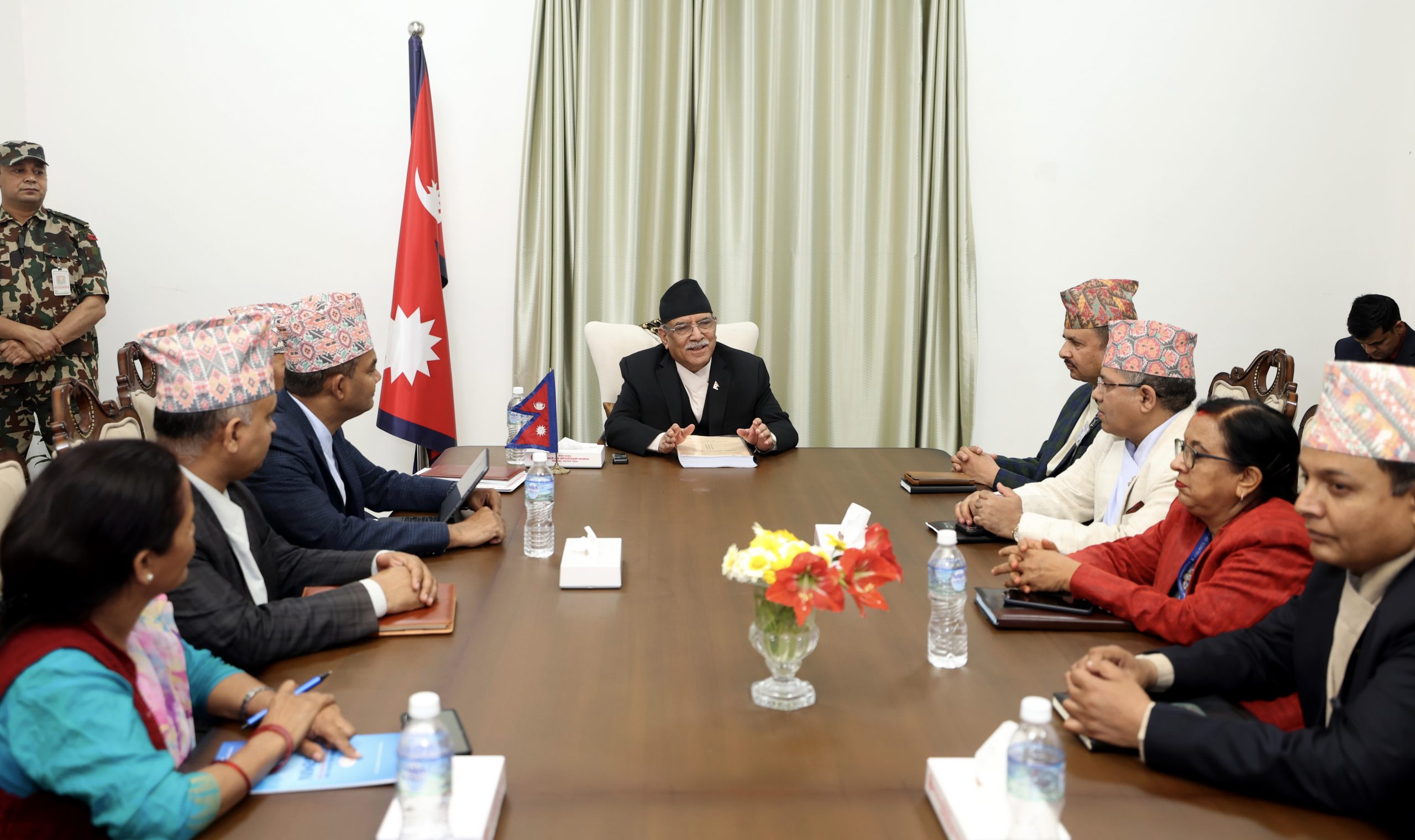 प्रधानमन्त्री समक्ष कार्यविस्तृतीकरण परिमार्जन प्रतिवेदन पेस