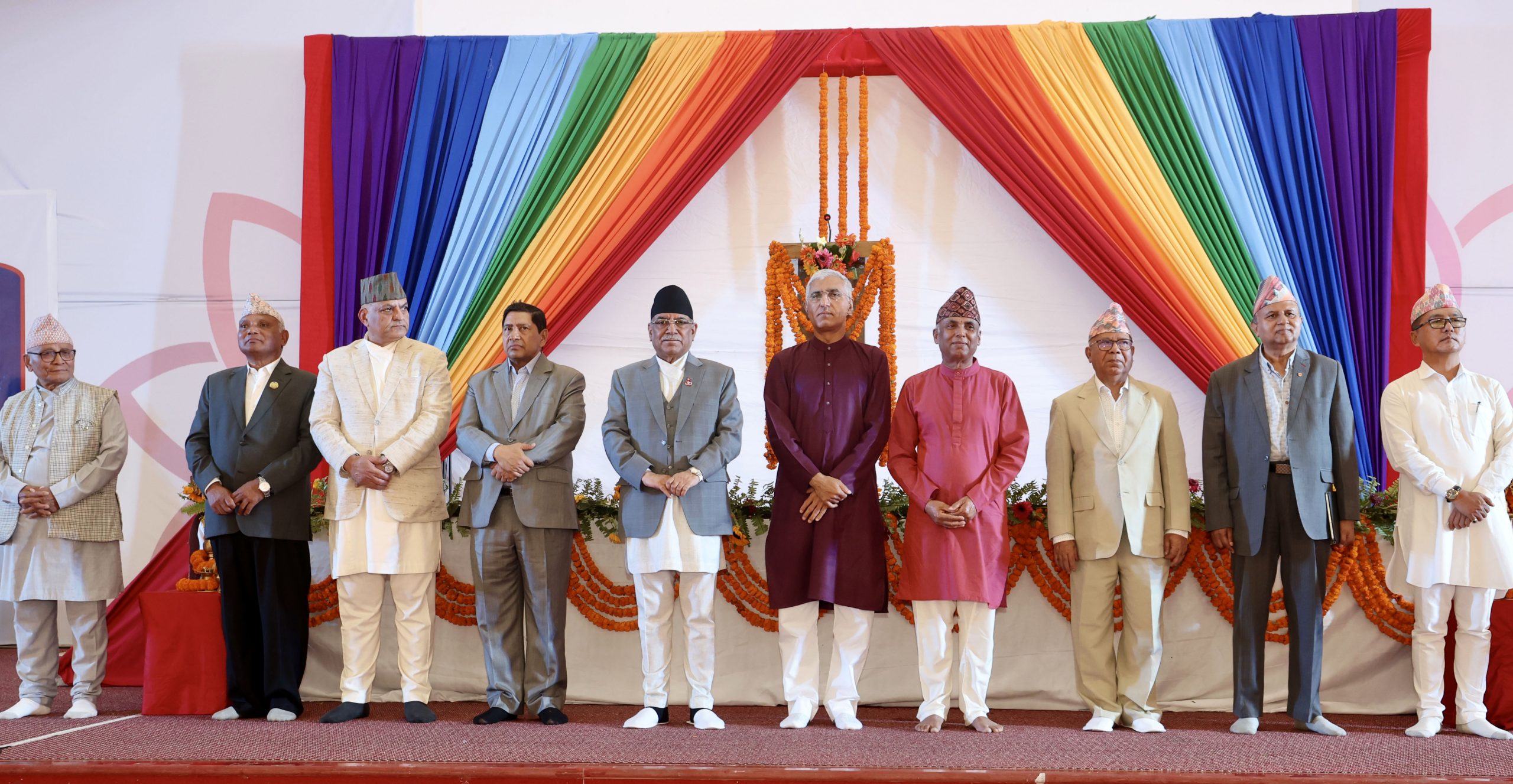 लुम्बिनीबाट नेपाललाई विश्वशान्ति केन्द्रको रूपमा विकास गर्ने सामूहिक सङ्कल्प