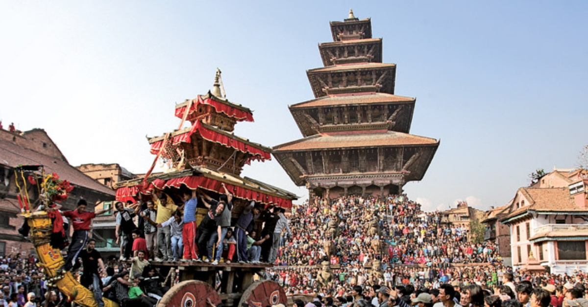 टोखा बिस्का जात्रा : सिन्दूरजात्रासहित रथलाई टोल परिक्रमा