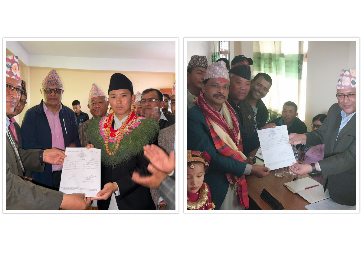 इलाममा २० र बझाङमा १२ जनाको उम्मेदवारी दर्ता