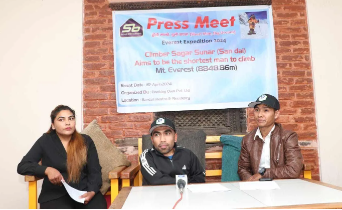 फरक शारीरिक क्षमता भएका सागरको सगरमाथा चढ्ने तयारी