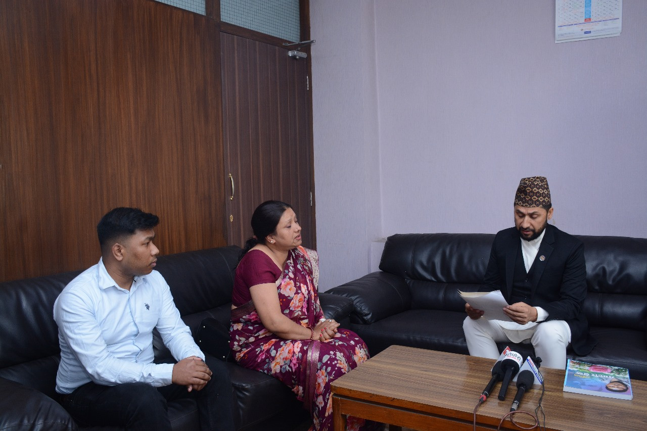 कालीबहादुर खाम पक्षबाट सुरक्षा थ्रेट भएको भन्दै रामहरि श्रेष्ठकी पन्तीले गृहमन्त्रीसँग मागिन् सुरक्षा