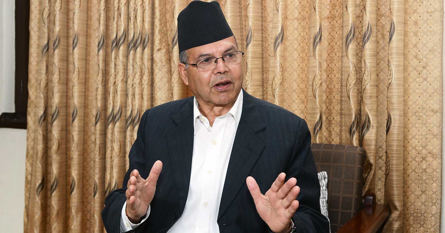 ‘वामपन्थी शक्तिबीच ध्रुवीकरणको प्रयास भइरहेको छ’ : पूर्वप्रधानमन्त्री खनाल