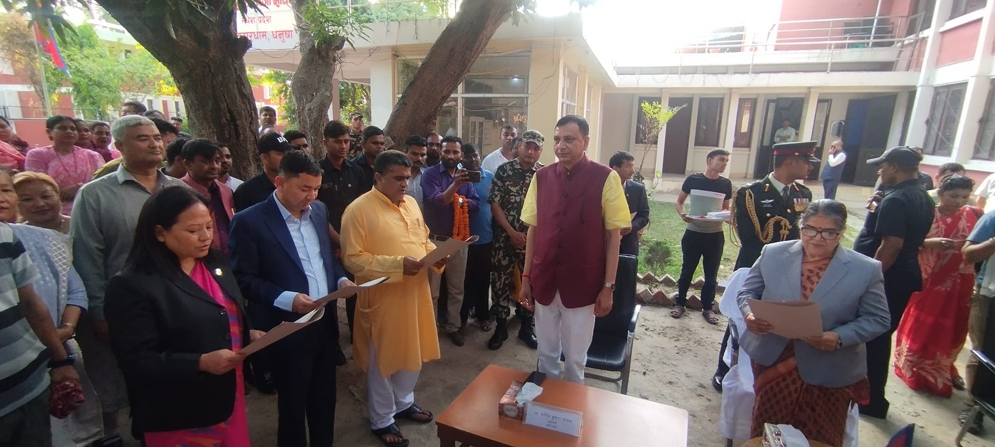 मधेशका मुख्यमन्त्री यादवद्वारा मन्त्रिपरिषद विस्तार, तीन मन्त्री र एक राज्यमन्त्रीले लिए शपथ