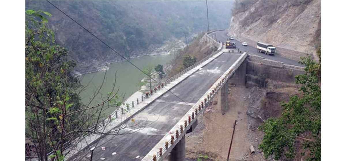 नारायणगढ–मुग्लिन सडकका दुई पुल दशैंअघि नै सञ्चालनमा ल्याइने