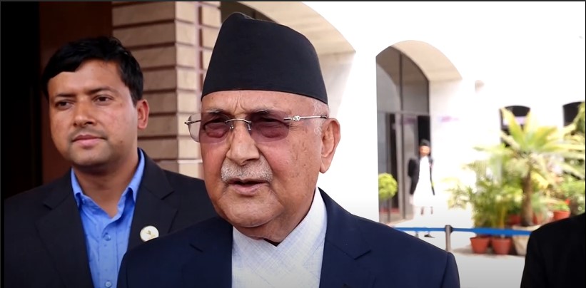 कांग्रेस संसदीय मर्यादामा चल्न नसकेको अध्यक्ष ओलीको आरोप