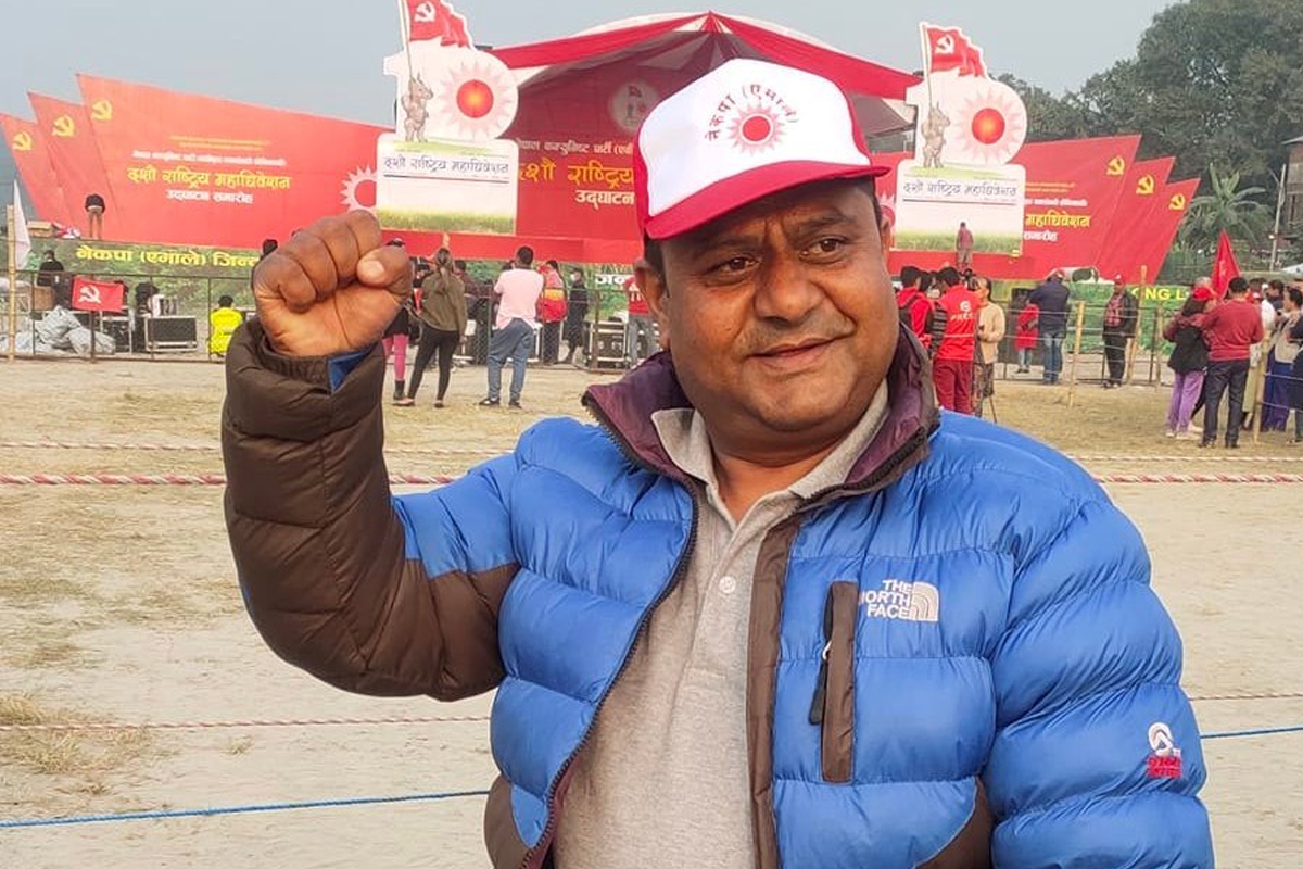 नेकपा एमाले ललितपुरको अध्यक्षमा पुरुषोत्तम आचार्य