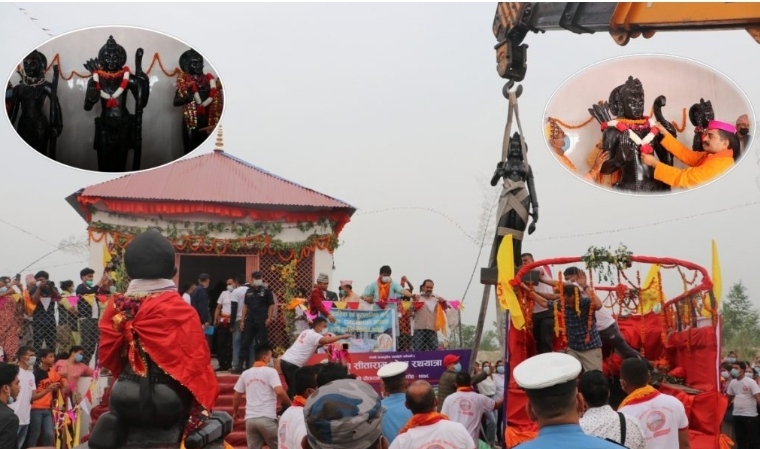 रामनवमीः माडी अयोध्यास्थित राम मन्दिरमा रामायण पाठ र शास्त्रार्थ