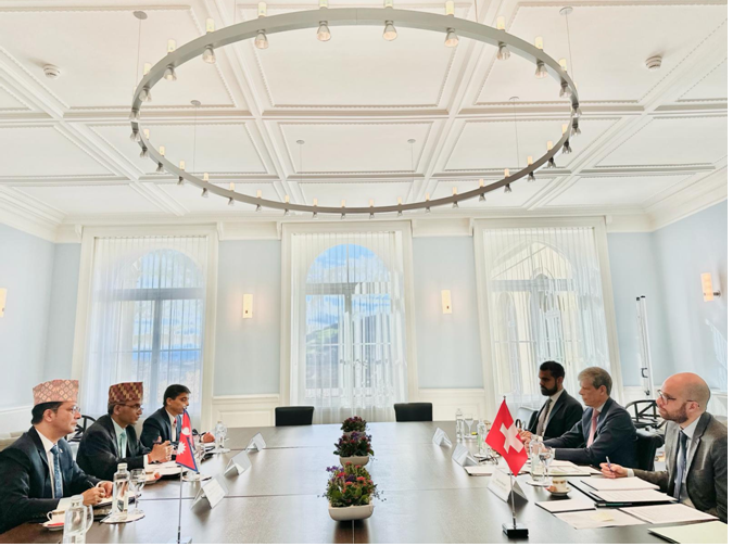 स्वीटजरल्याण्डका उद्यमी–व्यवसायीलाई नेपालमा लगानी गर्न आह्वान