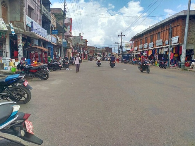कुनै समय सडक मानव छ्याप्छयाप्ती हुने तुलसीपुर अहिले सडकमानवमुक्त