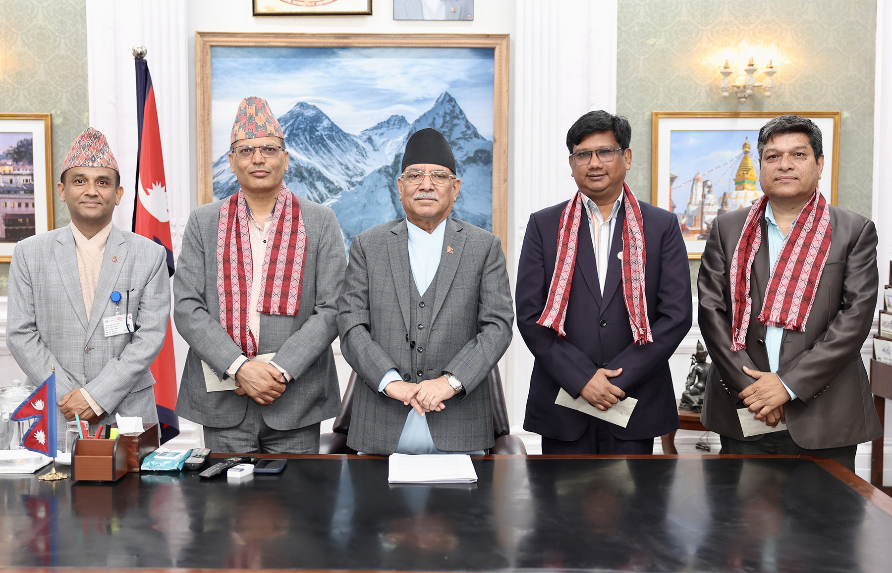 नवनियुक्त उपकुलपतिहरूलाई प्रतिस्पर्धात्मक जनशक्ति उत्पादनमा केन्द्रित हुन प्रधानमन्त्रीको निर्देशन