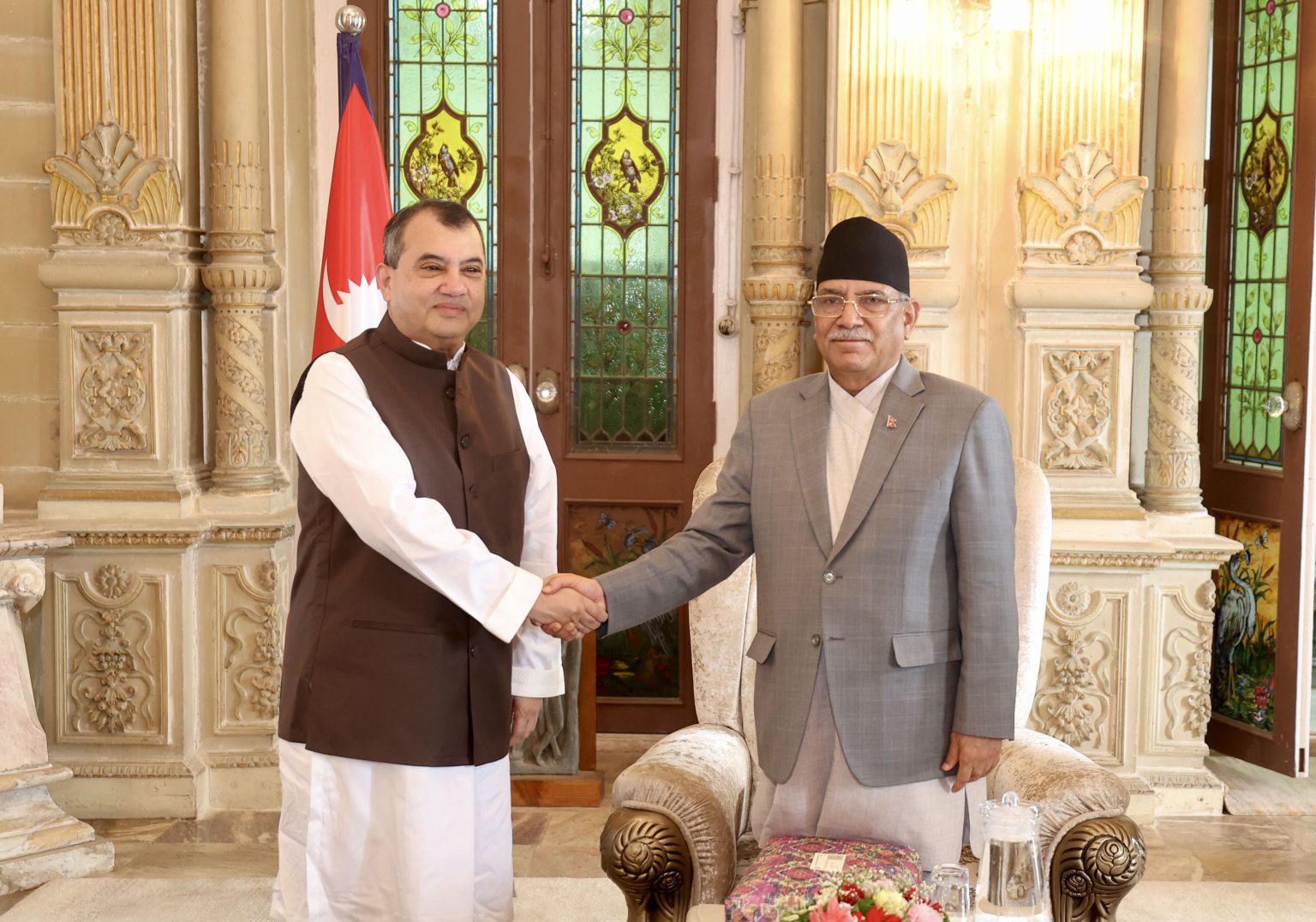 प्रधानमन्त्रीसँग बङ्गलादेशका वातावरणमन्त्रीको शिष्टाचार भेट