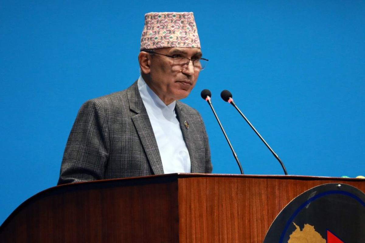 नीति तथा कार्यक्रमले अल्मलिएको विकासलाई सही बाटोमा ल्याएको छ : उपाध्यक्ष पौडेल