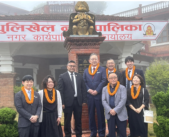 धुलिखेल र जापानको सरोमा नगरबीच सीप–प्रविधि आदानप्रदान सम्झौता