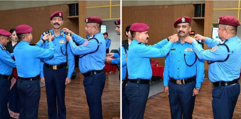 बढुवा भएका चार प्रहरी अधिकृतलाई दर्ज्यानी चिन्‍ह प्रदान