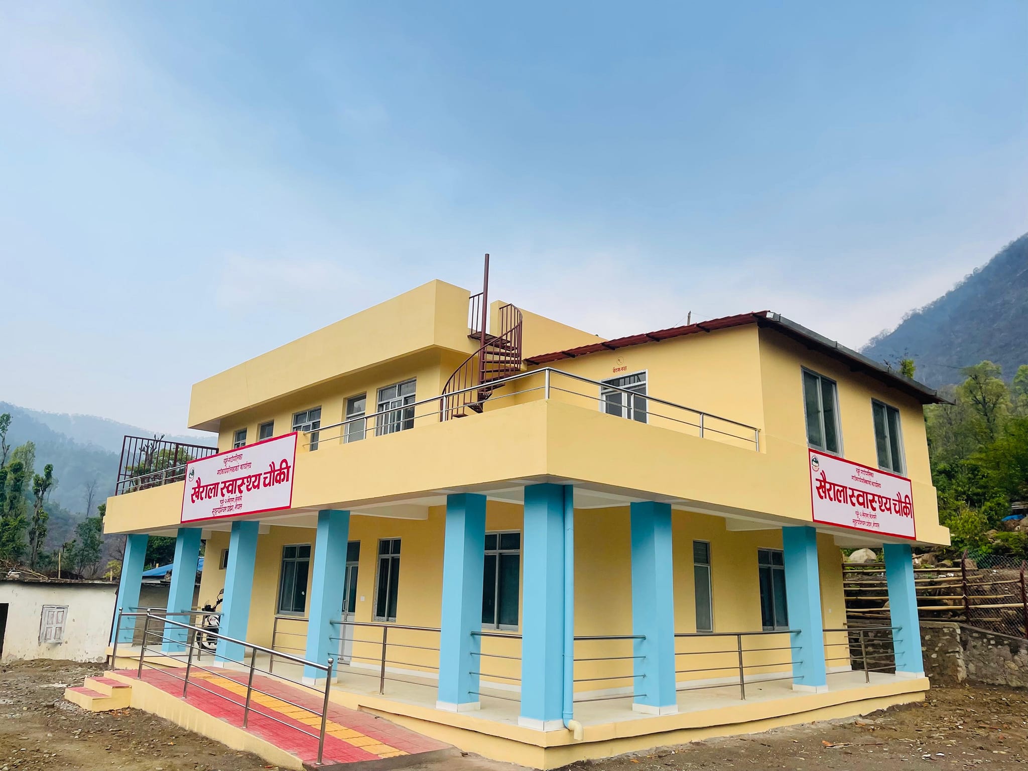 कैलालीको खैरालामा स्वास्थ्यचौकी भवन निर्माण