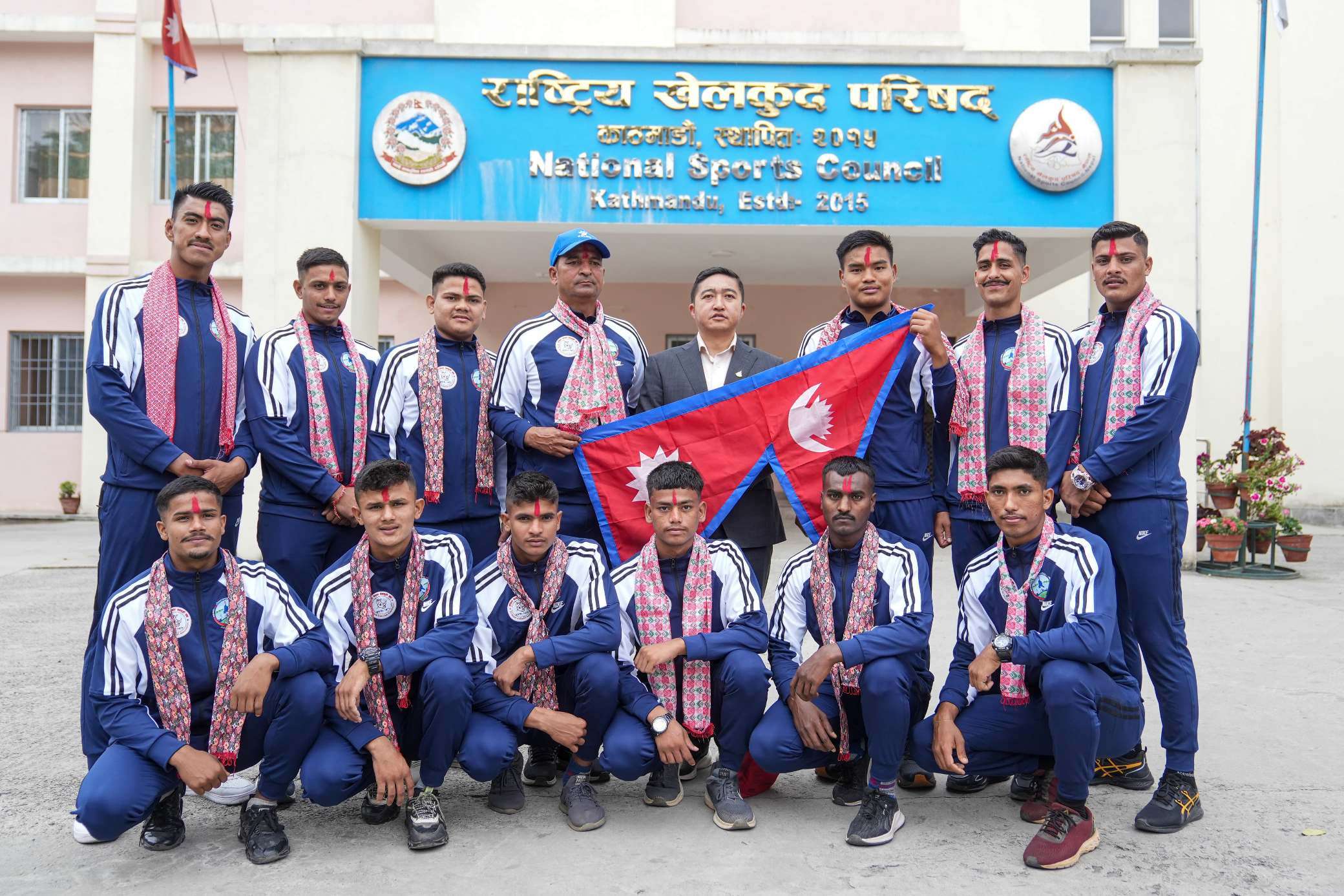 नेपाली कबड्डी टोली बङ्गलादेश प्रस्थान