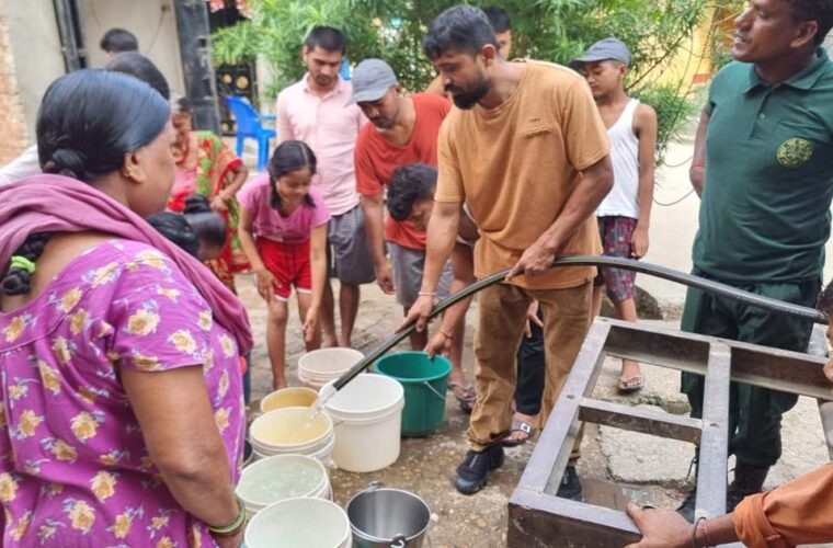 वीरगञ्जमा सुक्न थाल्यो चापाकल, खानेपानीको अभाव
