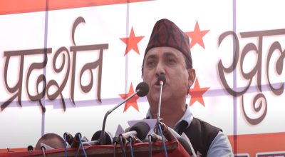 राजनीतिक र संवैधानिक निकासका लागि तोकिएकै मितिमा निर्वाचन हुनुपर्छः महामन्त्री शर्मा