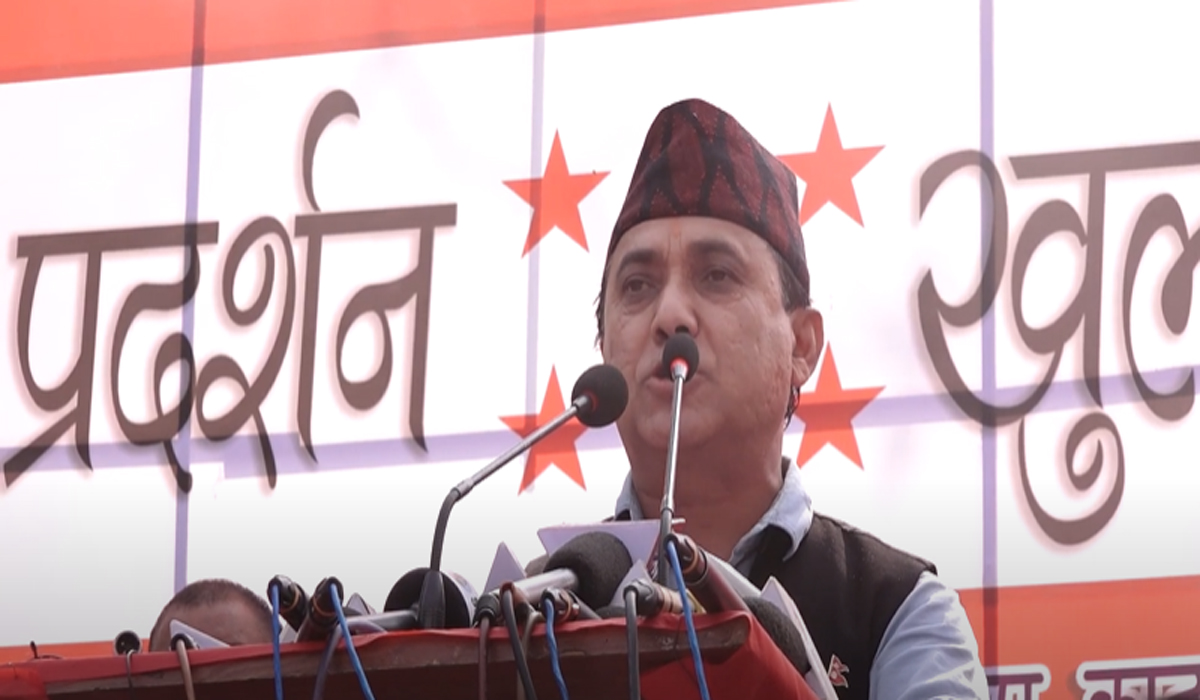 राजनीतिक र संवैधानिक निकासका लागि तोकिएकै मितिमा निर्वाचन हुनुपर्छः महामन्त्री शर्मा