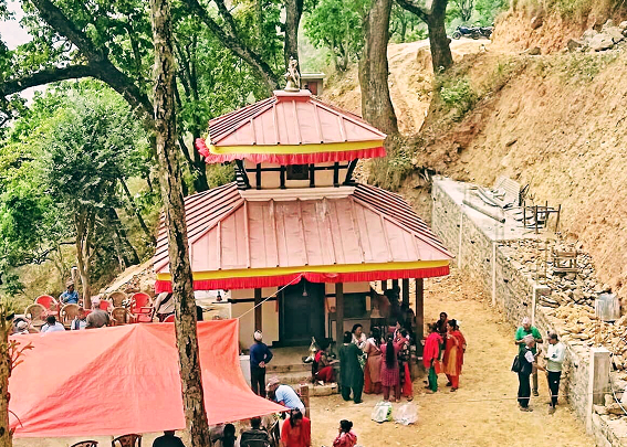 मनकामना मन्दिरको दिदीबहिनी रहेको विश्वास गरिने अर्लाङ्दी मन्दिरको जीर्णोद्धार सम्पन्न