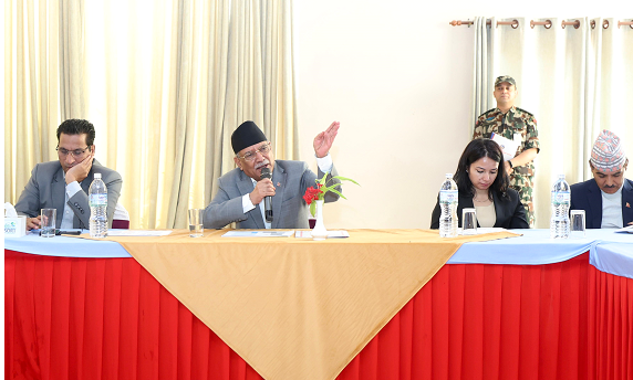 सुनकोशी मरिन डाइभर्सनको बाँकी काम निर्धारित समयमै सम्पन्न होस् : प्रधानमन्त्री