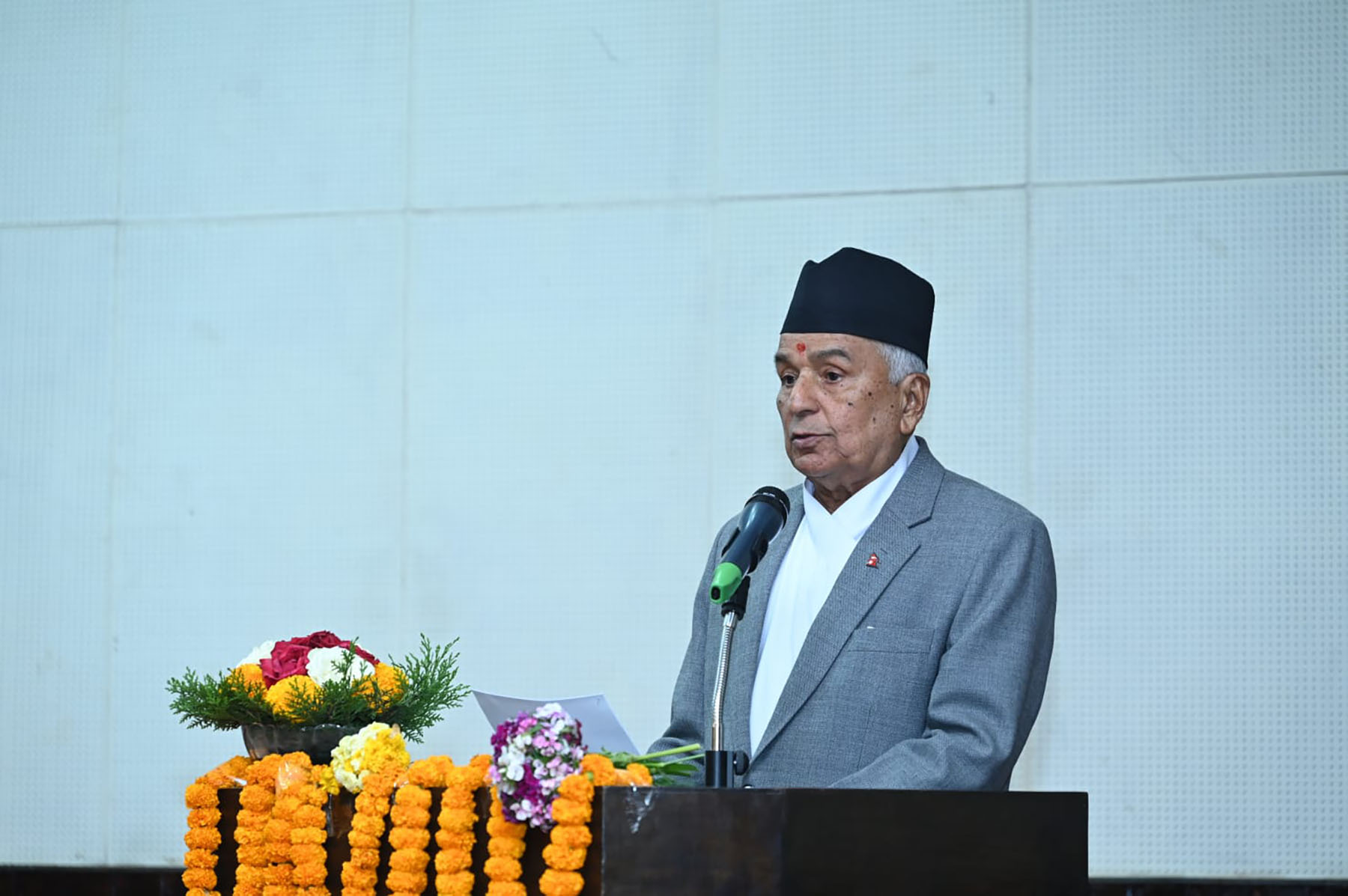 लोकतन्त्रप्रति जनताको भरोसा जागृत गराउने उपयुक्त औजार : राष्ट्रपति पौडेल