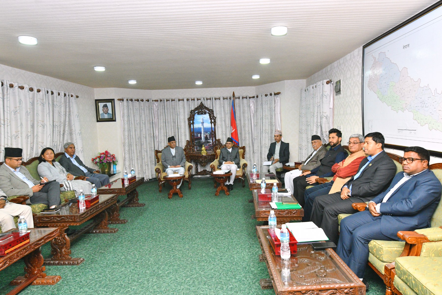 गृहमन्त्रीमाथि छानबिन गर्न संसदीय समिति गठन गर्नुपर्ने कांग्रेसको अडान यथावत