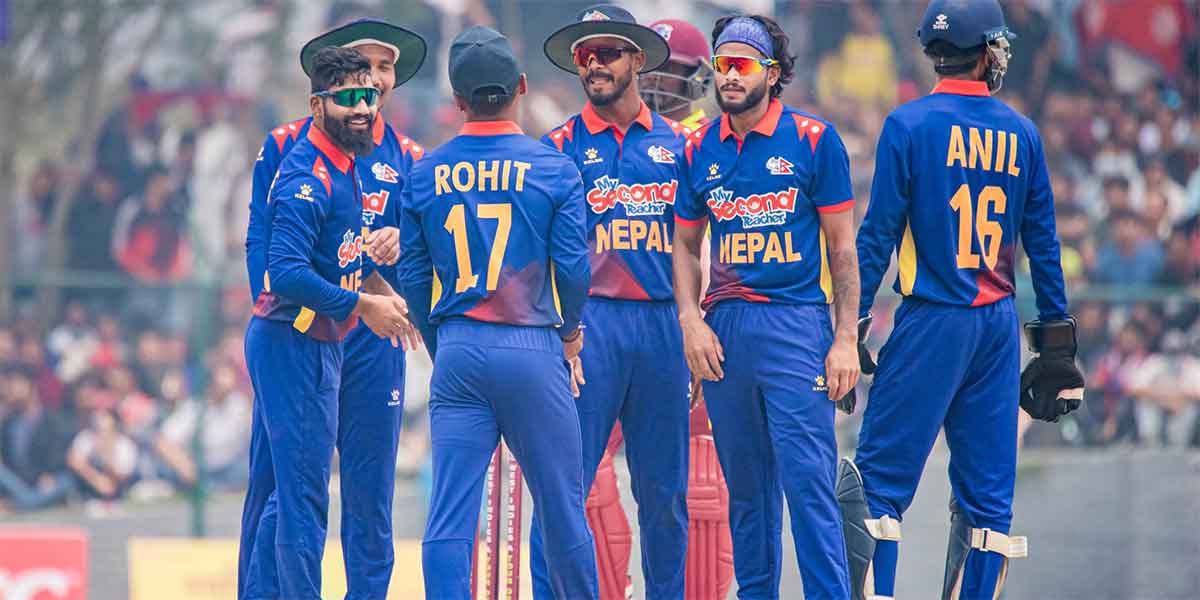 विश्वकप क्रिकेट खेलेर स्वदेश फर्कियो नेपाली टोली