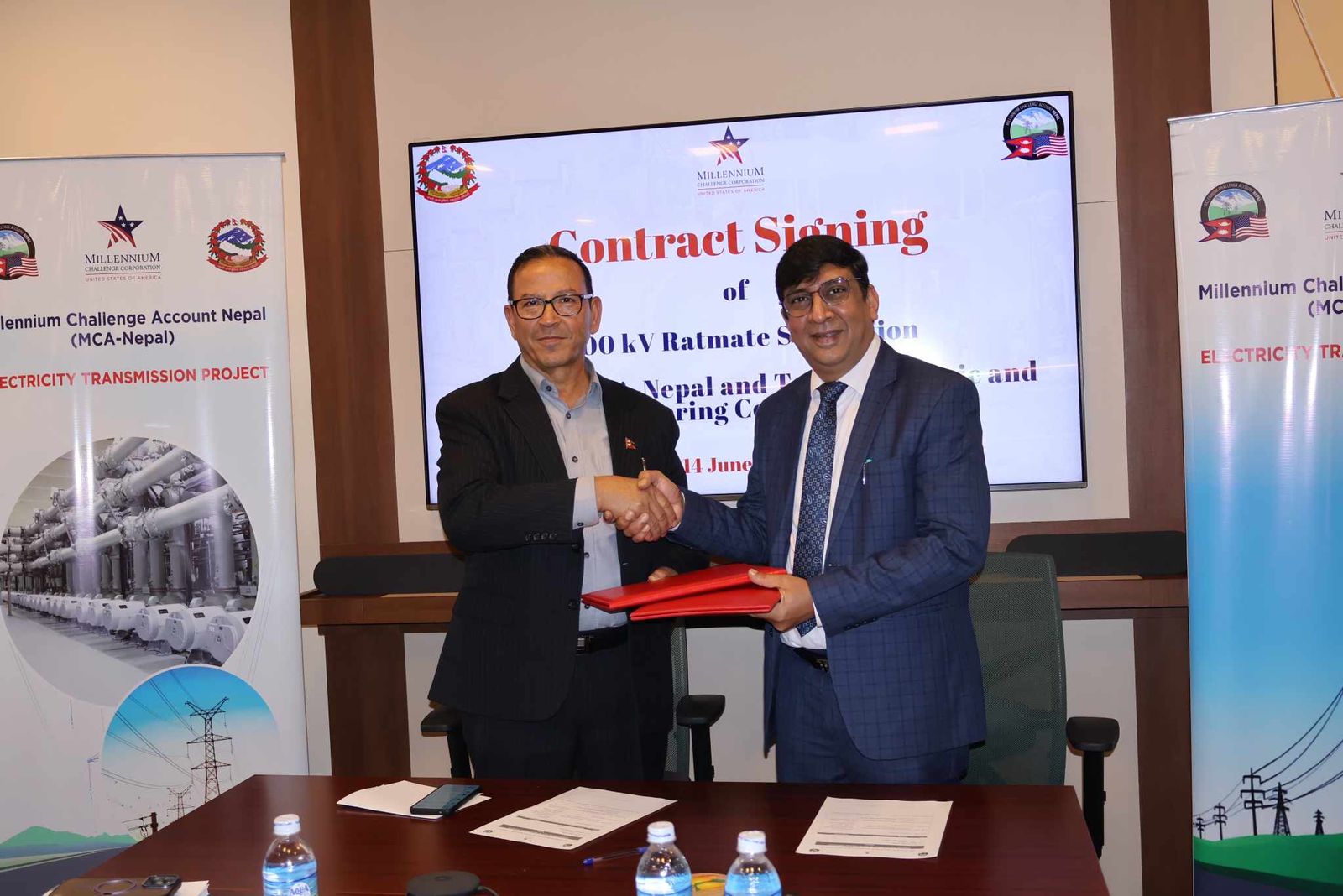 एमसीसीअन्तर्गत रातमाटे सबस्टेसन निर्माणको ठेक्का भारतीय कम्पनीलाई