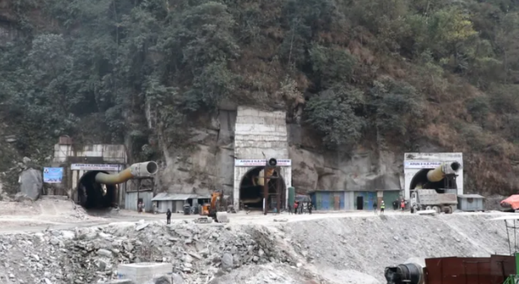 नौ सय मेगावाट क्षमताको अरुण तेस्रो जलविद्युत् आयोजनाको सुरुङ आज ‘ब्रेक थ्रु’ हुने