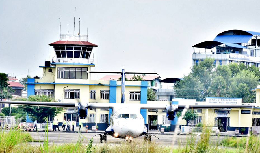 भरतपुर विमानस्थल विस्तार चाँडै गरिने