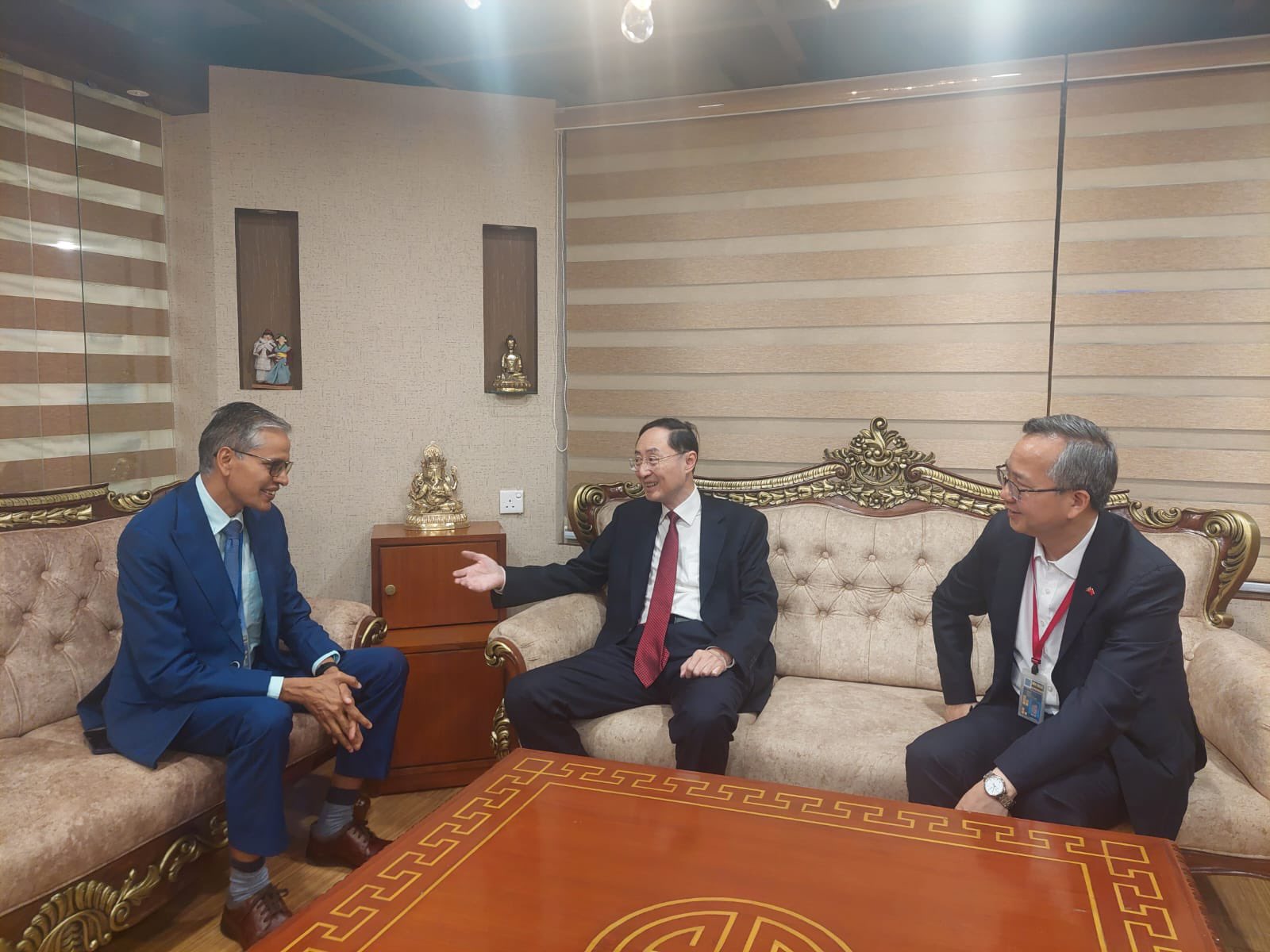 चिनियाँ उपविदेशमन्त्री सुन वेइडोङ काठमाडौंमा