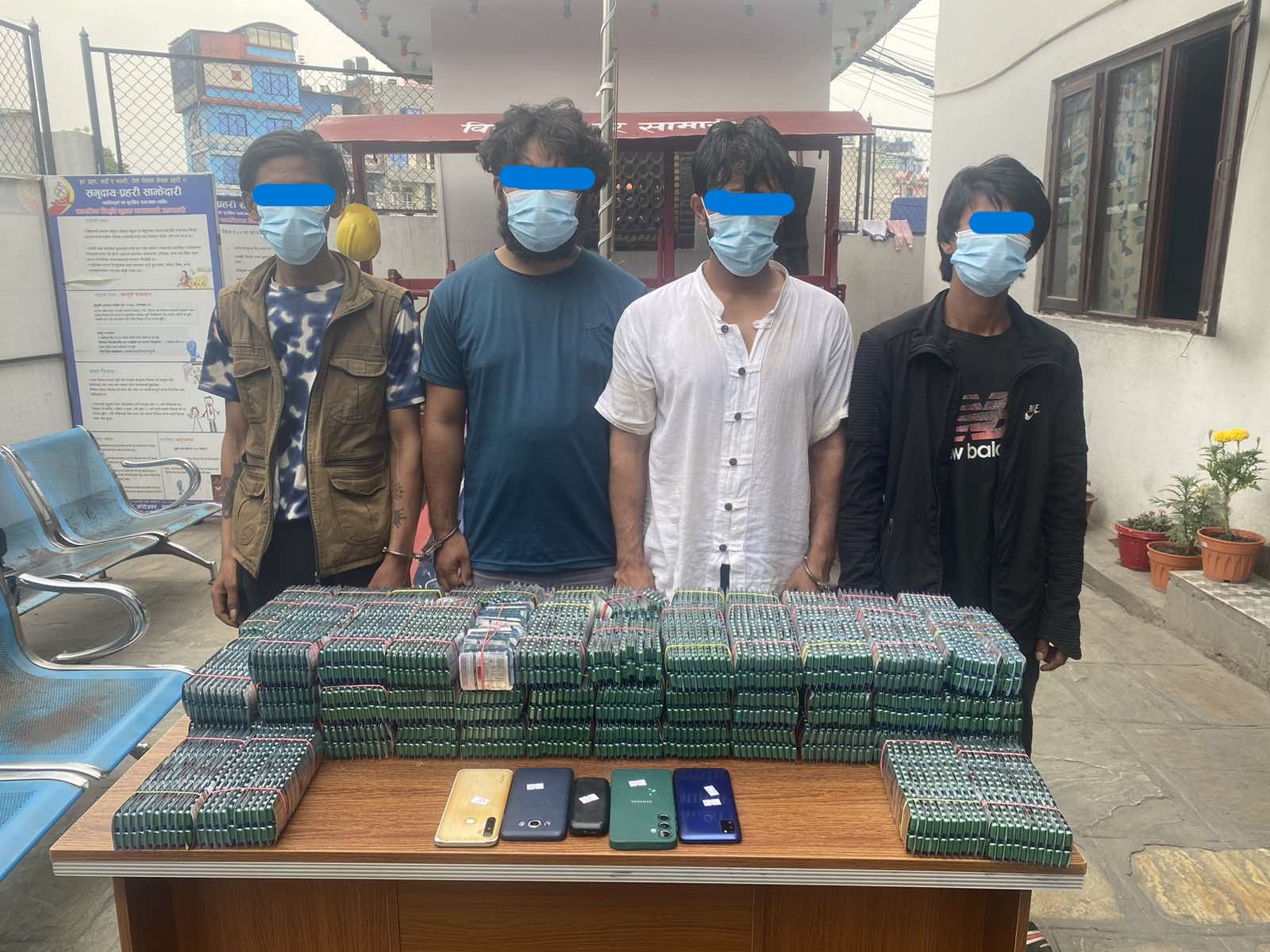 काठमाडौंका विभिन्न स्थानबाट लागूऔषधसहित पाँचजना पक्राउ