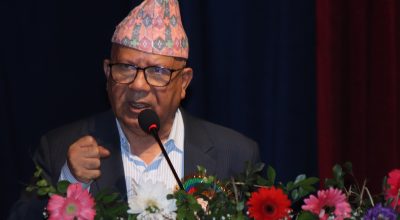 मबाट सरकारी एक टुक्रा जमिन कसैलाई दिने निर्णय भएको छैन : अध्यक्ष नेपाल