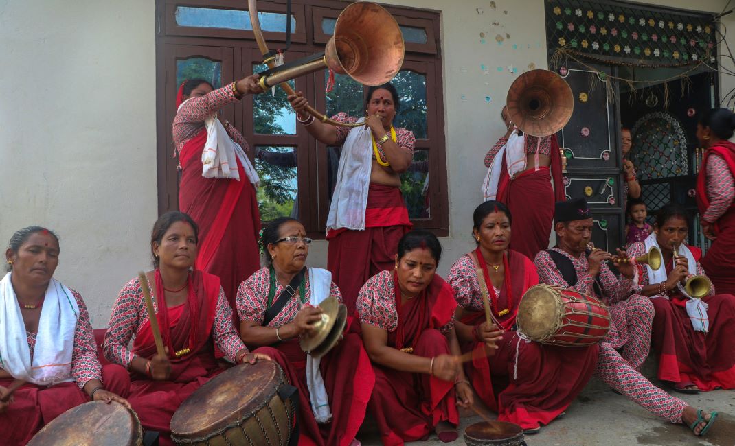 नौमती बाजा बजार संस्कृति संरक्षण र आयआर्जन गर्दै दमकका महिला