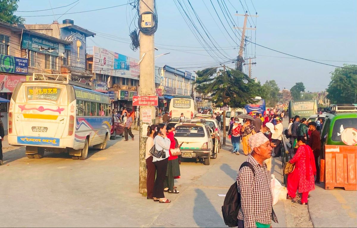 अस्तव्यस्त पोखराको पृथ्वीचोक