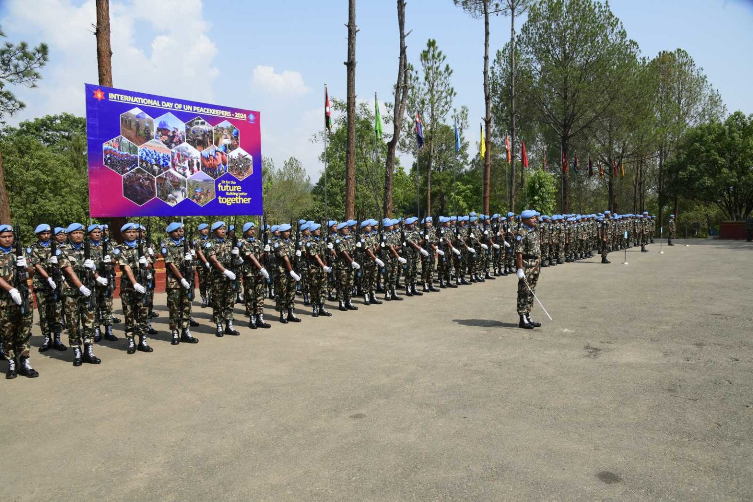 सैनिक परिवारलाई सम्मान गर्दै पाँचखालमा मनाइयो संयुक्त राष्ट्रसंघीय शान्ति सैनिक दिवस
