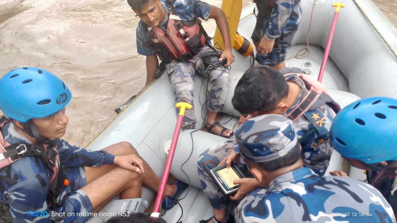 सिमलताल पहिरोमा बेपत्ताको खोजी गर्न १५० जनाको सशस्त्र प्रहरीको टोली परिचालन